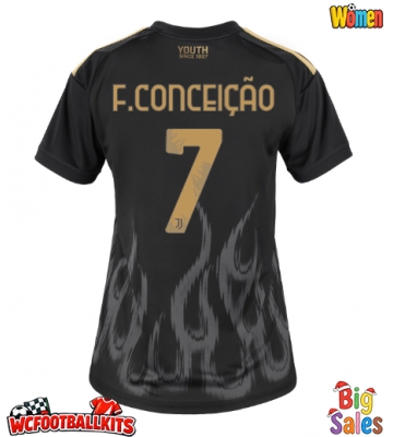 Juventus Francisco Conceicao #7 Replica Third Stadium Shirt for Women 2026-27 Short Sleeve